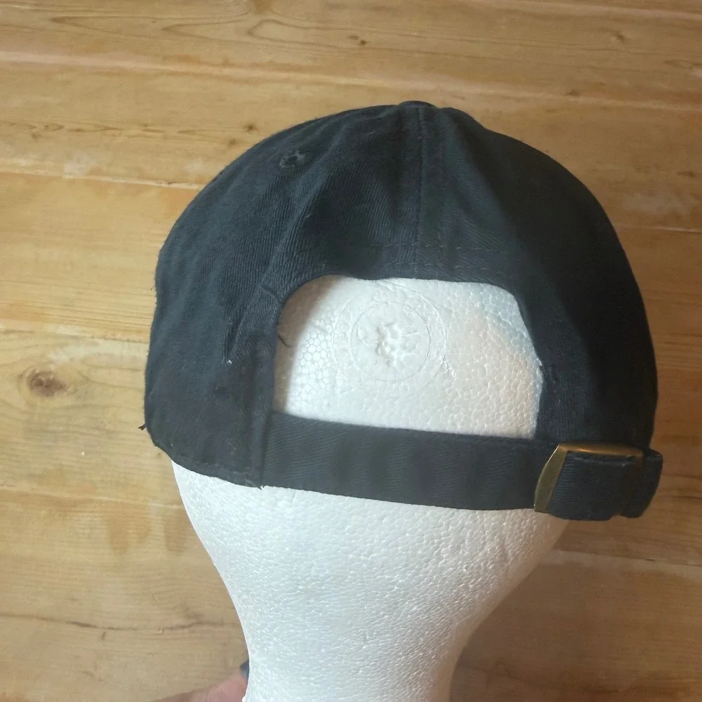 Minnesota Vikings 47 Brand Clean Up Hat Black Adjustable Relaxed Fit Cap Mens‎